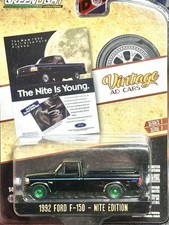 Greenlight CHASE~ 1:64 1992 Ford F-150 Nite Edition Vintage Ad Car CHASE~