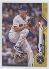 2020 Topps Walgreens Yellow Brent Suter #477 fm0