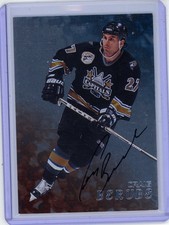 1998-99 Be a Player Autographs Craig Berube Auto Washington Capitals #298