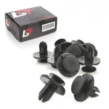 10x Für Renault Captur Koleos Frontgrill oder Schloßsträger Clips Spreiznieten