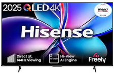 HISENSE 85E7QTUK PRO 85" 4K/144HZ QLED SMART TV WITH BUILT IN FREELY