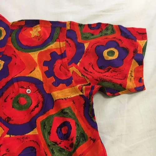 Vestopia Aloha Shirt Rayon 100% Size M Men's Fashion Top image 5