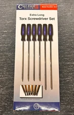 Cal-Van Tools 912 Extra Long Torx Screwdriver Set (T10/15/20/25/27/30) 15 3/4"