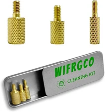 6 Pack Gun Cleaning Rod Fitting Adapter Set 5-40 8-32 10-32 5/16-27 Thread in Ma