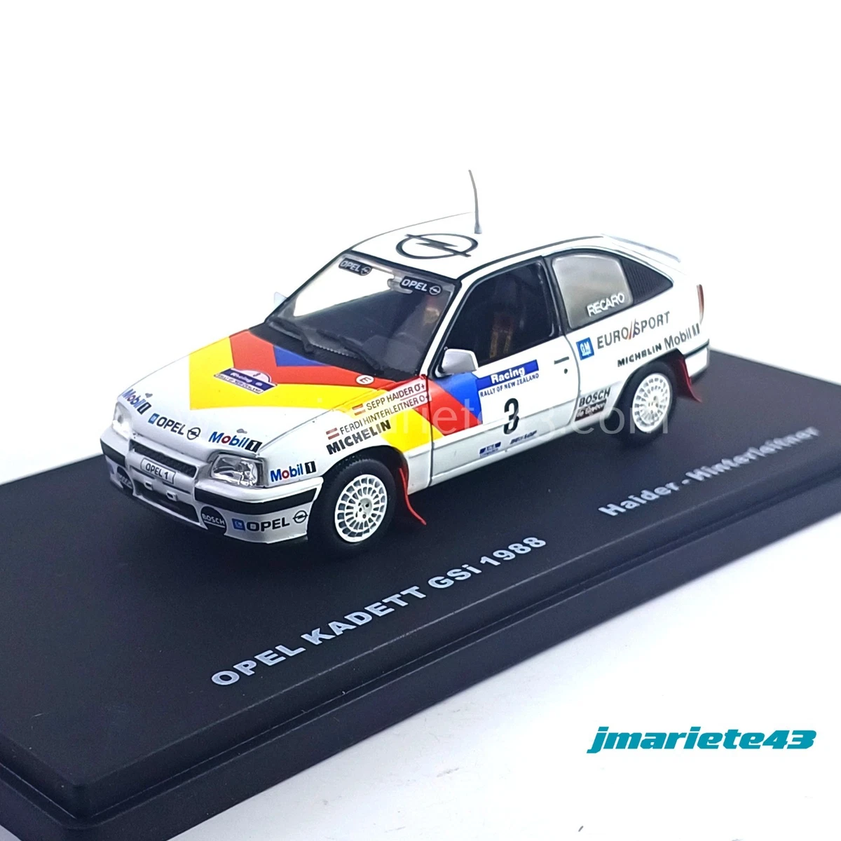 DECALS 1/43 OPEL KADETT FREQUELIN TOUR DE CORSE 1987 WRC RALLYE