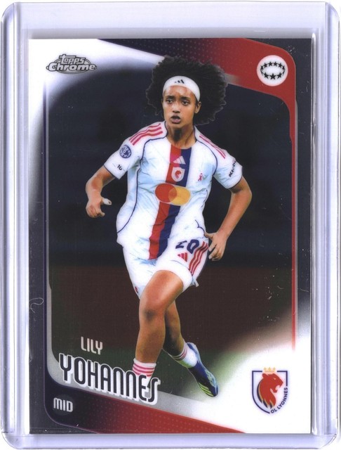 2025-26 Topps Chrome UEFA Women's Champions League #37 Lily Yohannes