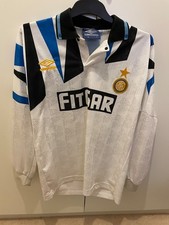 Maglia trasferta vintage Inter Milan 1991/92 | UMBRO | Rara FITGAR | #10 | Small