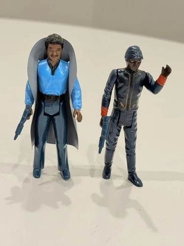Star Wars Vintage 1980 KENNER Lando Calrissian & Bespin Security Guard Complete