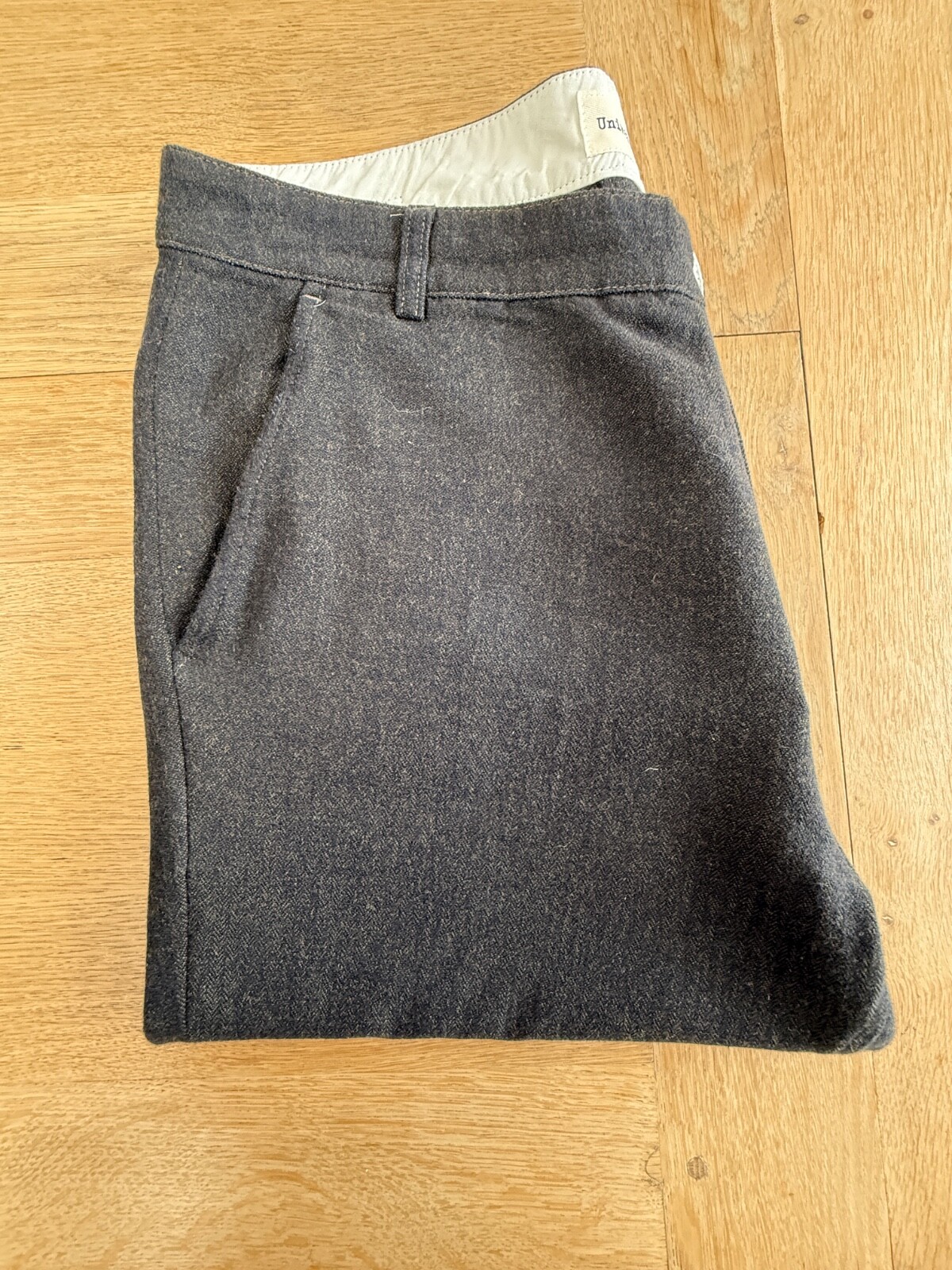 Universal Works Green Herringbone Pattern Trouser… - image 14