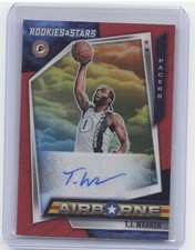 2021-22 Panini Chronicles #AIR-TJW T.J. Warren Airborne Signatures Red