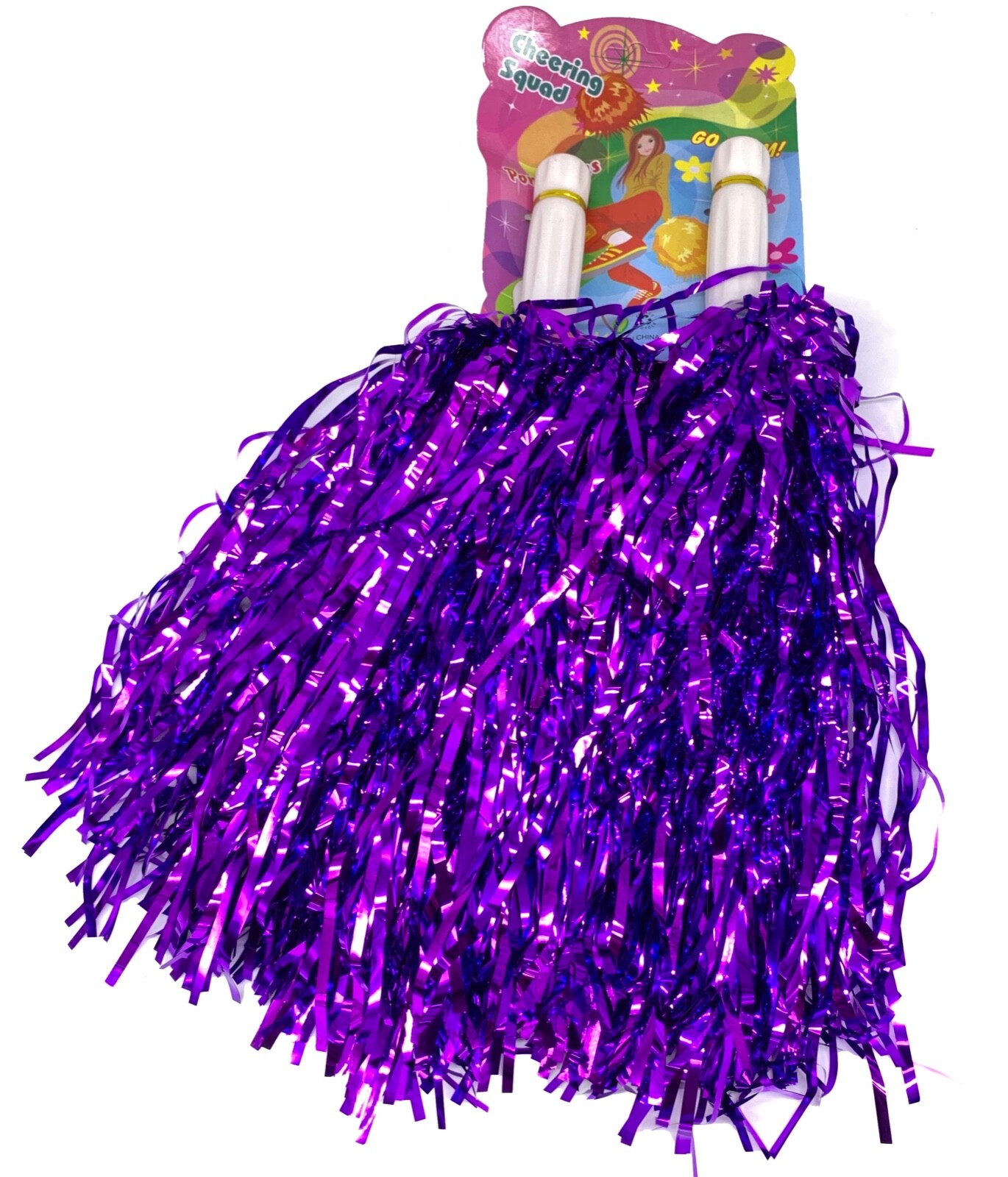 WHOLESALE PRICE Metallic Cheerleader Cheerleading Dance Pom Poms