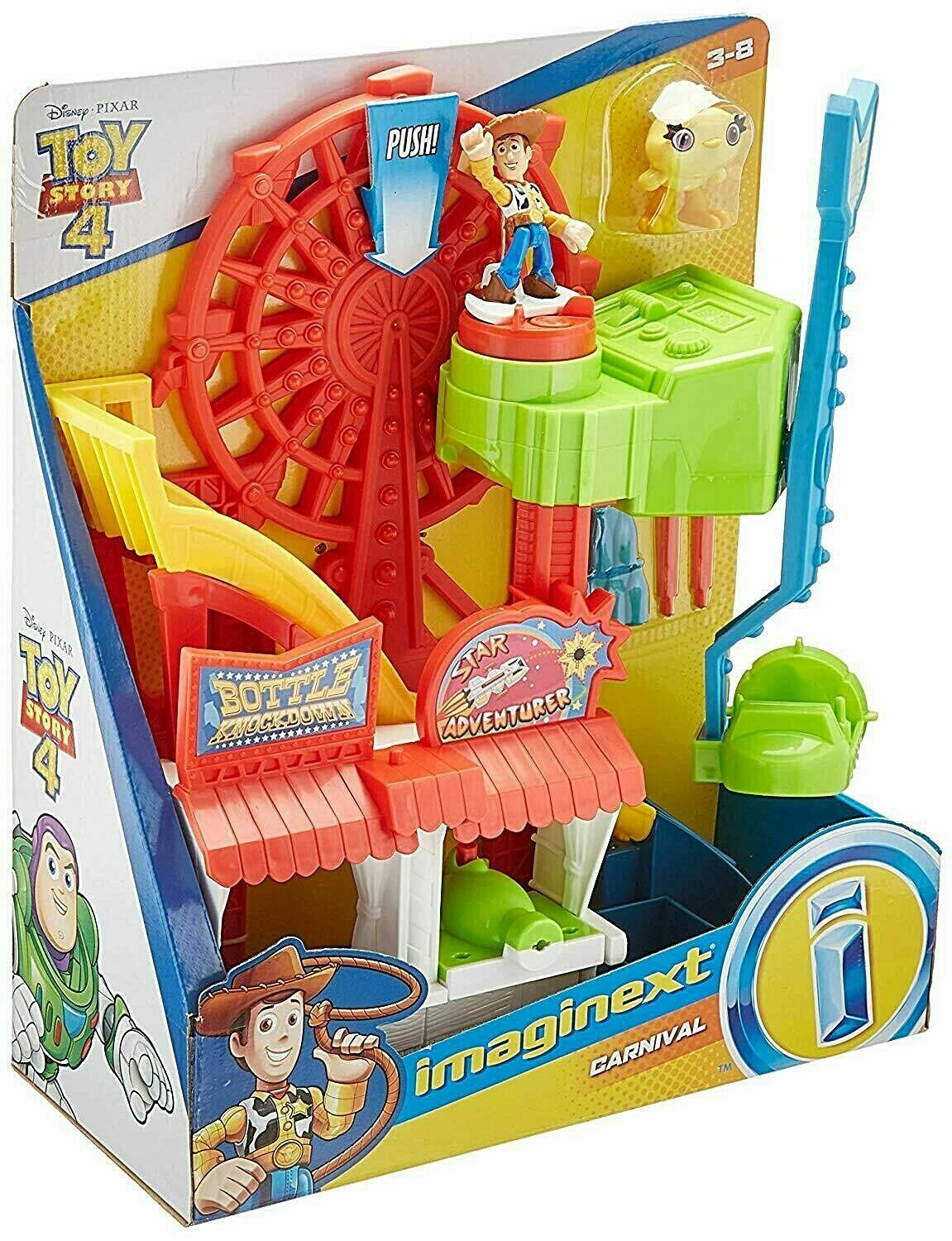 Toy Story 4 Fisher-Price Imaginext Playset Featuring Disney Pixar Carnival