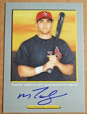 2005 Topps Turkey Autograph Mike Rodriguez Baseball Base Card TRA-MRO