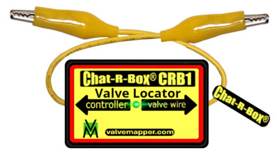 Lawn Valve Locator Chat-R-Box   CRB1 w/LED, Valve Finder, find Lost Valves