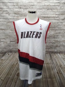 portland trail blazers white jersey