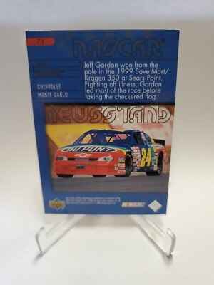 2000 Upper Deck Victory Circle #73 Jeff Gordon's Car | eBay