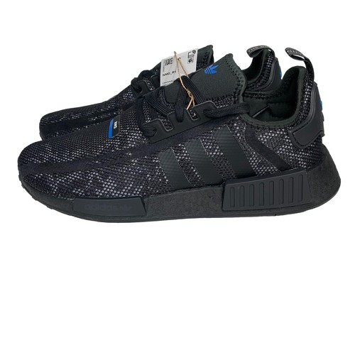 Adidas NMD R1 Talla 11 Hombres Negro Carbono Camuflaje Zapatos Informales IG5535 - Imagen 2 de 8
