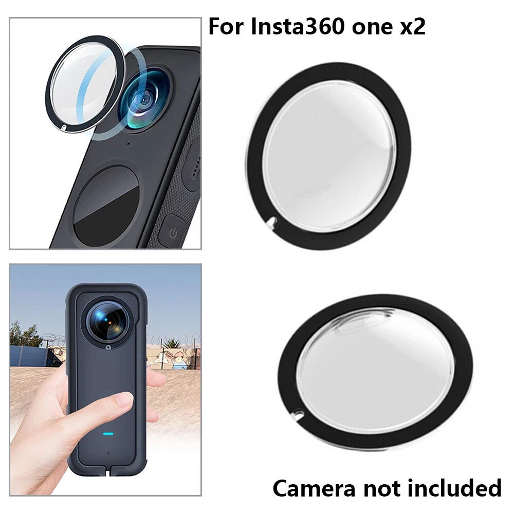 Set of 2pcs Lens Protective Cover Sticky Prying Tool for Insta360