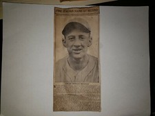 Oscar Ski Melillo 1932 Sporting News Player Panel