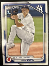 2024 Bowman Draft - #BD-10 Gage Ziehl (RC)