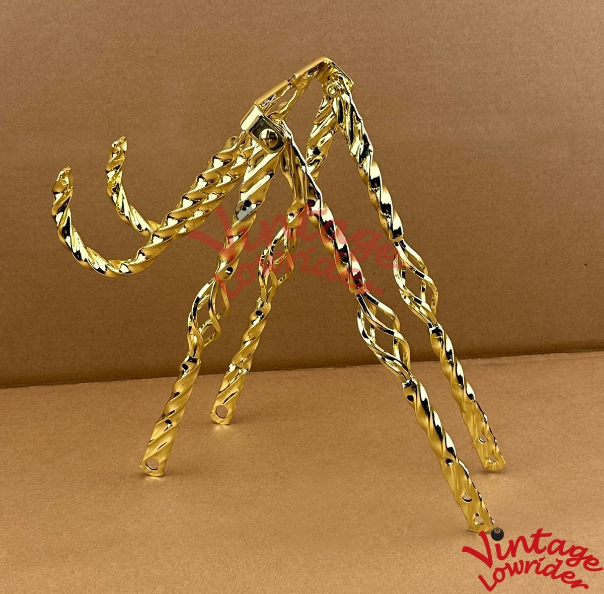 Kit Continental Vintage Lowrider Per Biciclette 20 Pollici - Ruote In Oro, Pneumatici Lowrider, Pronti All'uso - 3