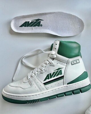 NEW AVIA 830 Retro OG size Mens Green High Basketball