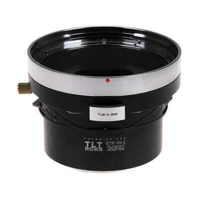 Fotodiox TLT ROKR Tilt/Shift Adapter Bronica ETR Lens to Sony E-Mount Camera