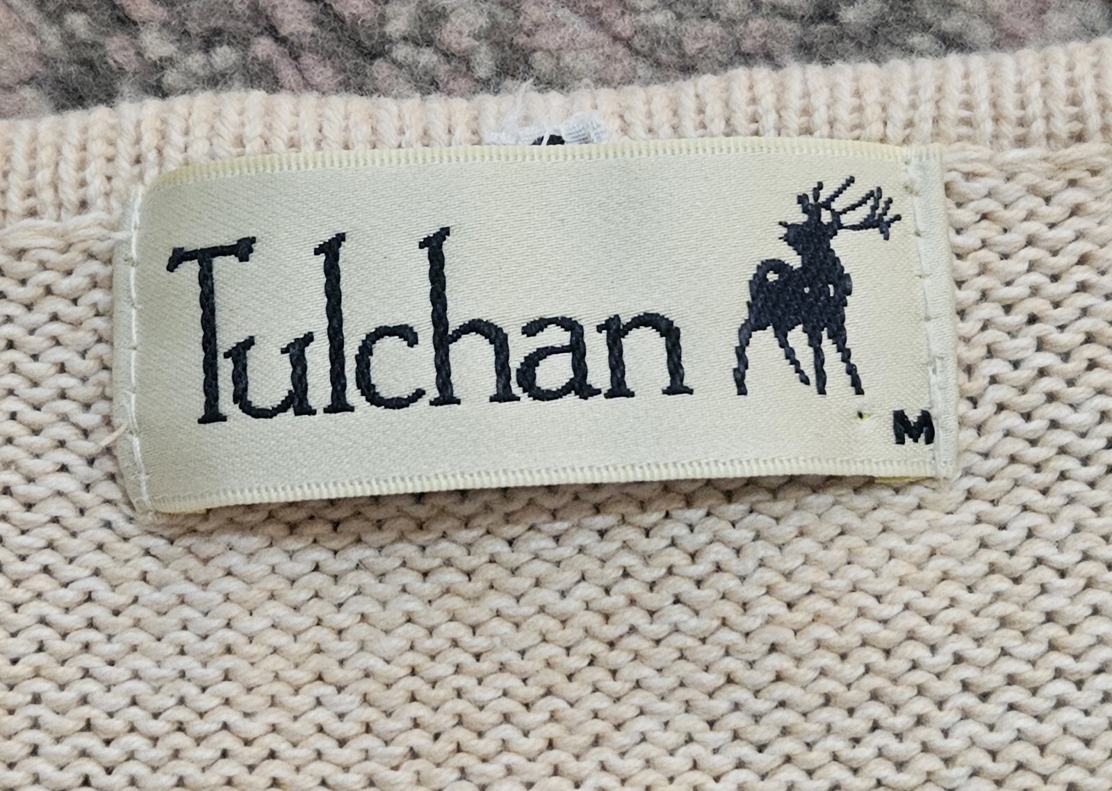 Tulchan Womens Ladies Floral Embroidered Pullover Knitted Jumper Sweater Size M image 4