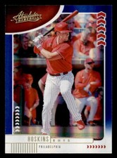 2020 Panini Absolute Spectrum Blue #52 Rhys Hoskins Philadelphia Phillies
