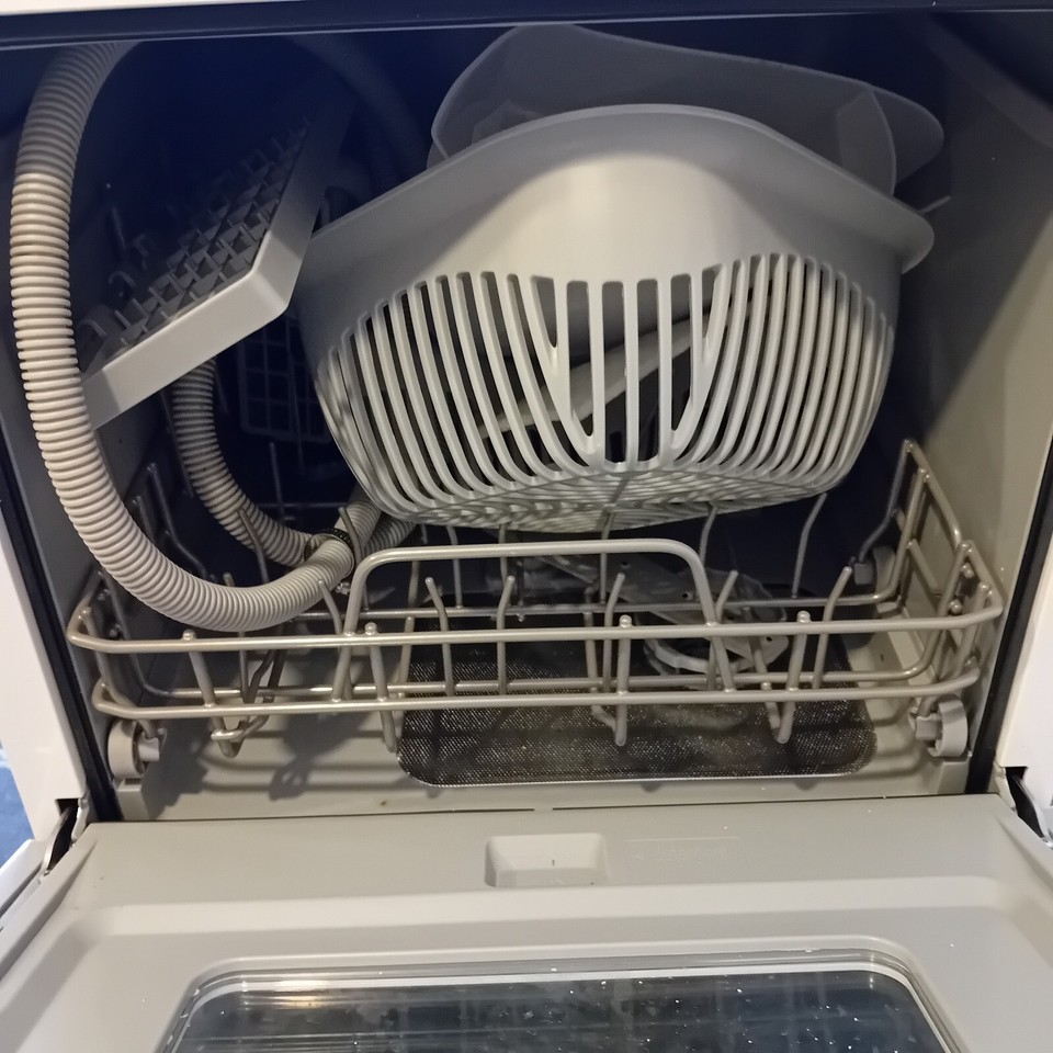 Table Top Mini Dishwasher, Countertop Portable Dishwasher with 5