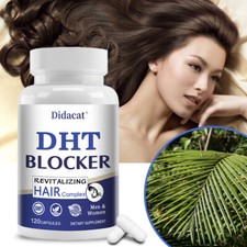 Dht Blocker Promotes Hair Regrowth Promotes Skin Nail Liver Health120 Capsule