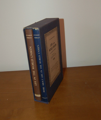 Life in the World Unseen, More About Life Deluxe Edition Anthony Borgia (2 Bks) - Foto 14 di 14