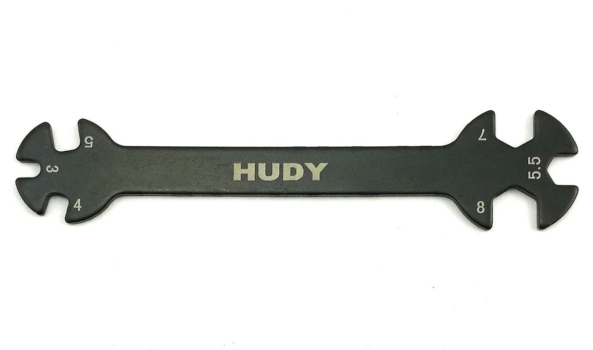 New 6 in 1 RC Hudy Special Tools Wrench 3/4/5/5.5/7/8mm for