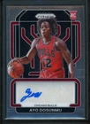 2021-22 AYO DOSUNMU AUTO PANINI PRIZM ROOKIE RC AUTOGRAPHS