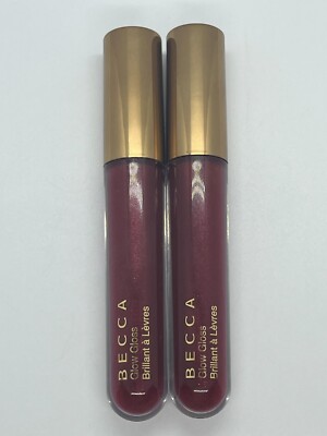 Becca Brillant a Levres Glow Gloss Ruby Fire 5 g Set Of 2