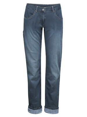 Chillaz Working Pant Women  Robuste Kletterhose  Boulderhose  Jeans  indigo