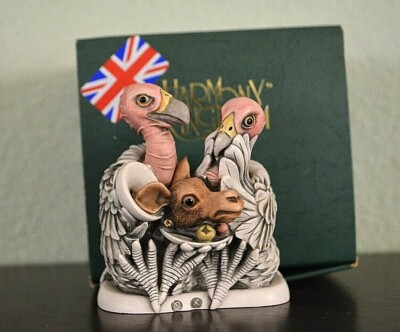 Harmony Kingdom -Treasure Jests- Head Over Heels - Vultures-TJSER06 RARE