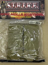 BLACKHAWK S.T.R.I.K.E. DOUBLE MAGAZINE MAG POUCH (HOLDS 4) W/ MOLLE ATTACHMENT