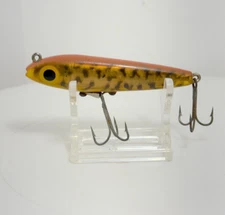 Vintage Cisco Kid Salty Cisco 1100 W Lipless Fishing Lure Gold (#040217)