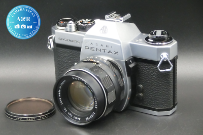 Pentax Spotmatic F SLR Film Camera Super-Takumar 55mm F1.8 Lens [N Pentax Spotmatic F SLR Film Camera Super-Takumar 55mm F1.8 Lens [N