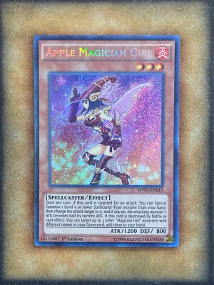 Yugioh Apple Magician Girl MVP1-ENS15 Secret Rare 1st Ed NM