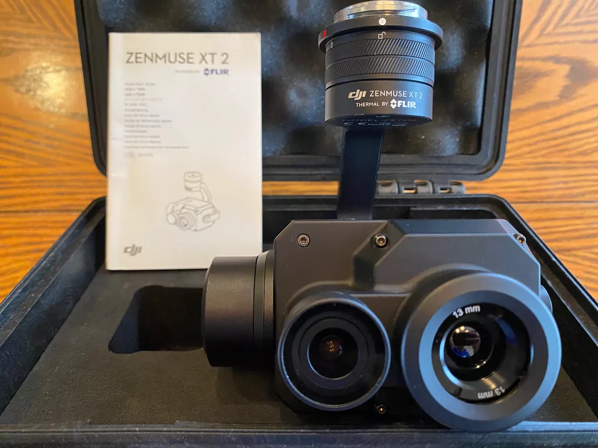 DJI/FLIR Zenmuse XT2 Thermal Sensor - 13mm, 640x512, 30Hz &amp; 4K UHD | eBay