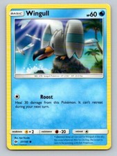 2017 Pokemon Card Sun & Moon Wingull 37/149