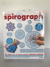 The Original Spirograph Design Set 30 Pc Precision Parts  Markers 1 Day Ship   