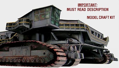 Crawler Transporter Craft Model for Monogram & Any Saturn V 1:144 & LUT Pls.Read