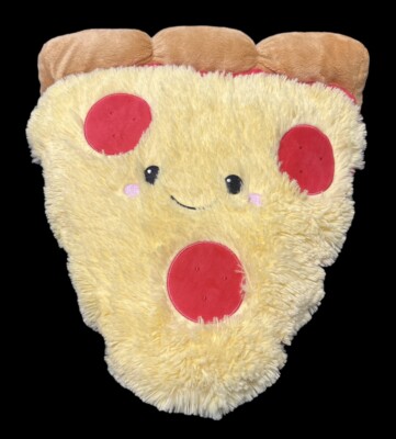 Plush Pillows Squishables Pillows 15” Squishable Pizza Pepperoni