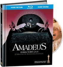 AMADEUS DIRECTOR CUT CD Digibook Blu-ray, 1984 new OOP
