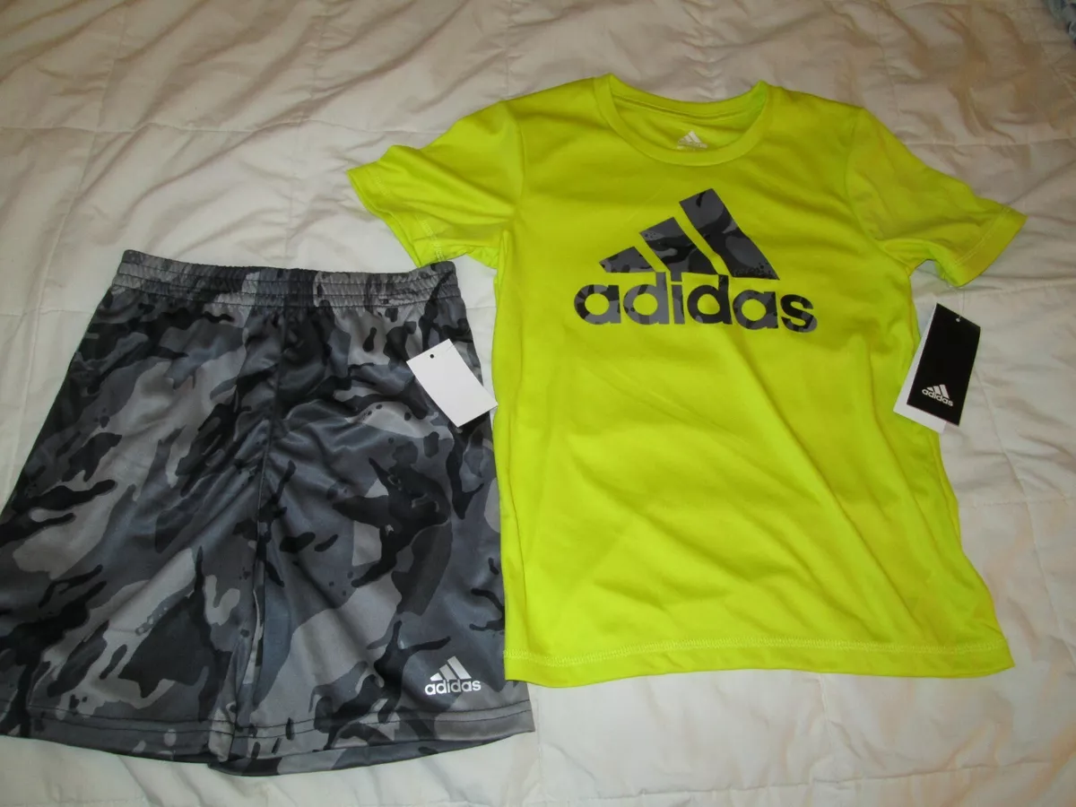 Adidas neon best sale top