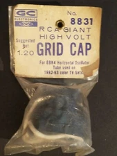 NEW IN PACKAGE GC Electronics RCA Giant High Voltage Grid Cap #8831