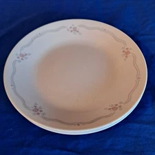 Vintage Lot 4 CORELLE By Corning ENGLISH BREAKFAST 6 3/4" Bread Plates Luncheon
